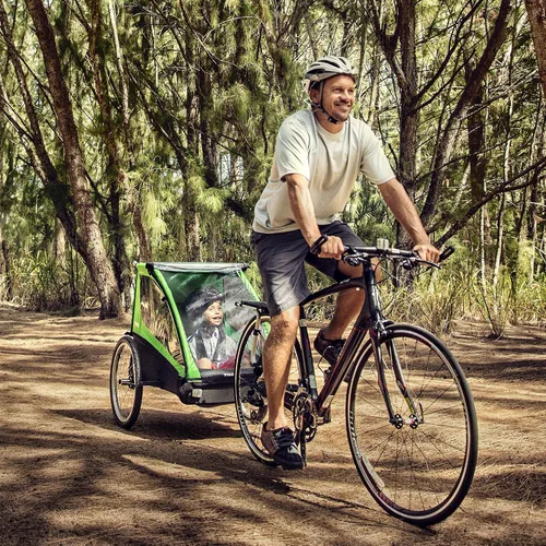 Vista 2 de Thule Cadence - Remolque de bicicleta de 2 asientos