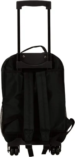 Vista 4 de Rockland, bolsa de viaje de 17 pulgadas, con ruedas., Negro), R01-BLACK