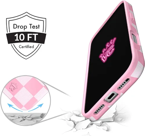 Vista 11 de VELVET CAVIAR Funda para iPhone 15, compatible con MagSafe, probada contra caídas de 10 pies, fundas protectoras de diseño, leopardo color rosa