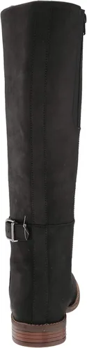 Vista 3 de Clarks Camzin Branch - Botas altas hasta la rodilla para mujer, Marrón
