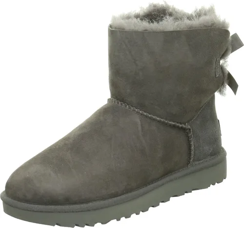 Vista 10 de UGG Botas Mini Bailey Bow II para mujer Negro