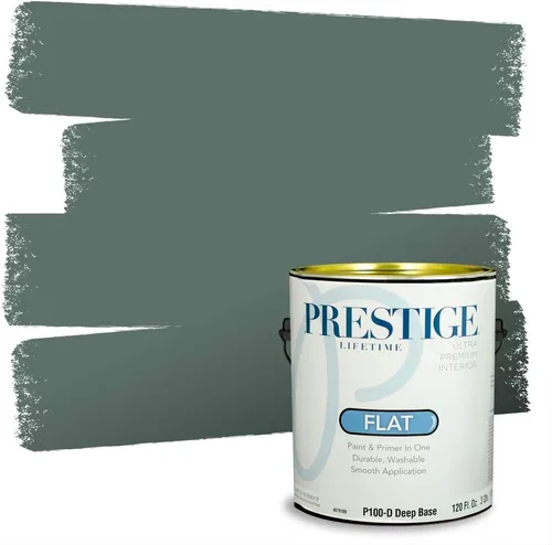Vista 146 de Prestige Paints - 2 en 1, pintura base y pintura de exterior, E100-N-SW6988