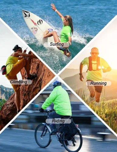 Vista 7 de ProtectX Sudadera ligera de manga larga con protección solar de alta visibilidad, UPF 50+ de secado rápido, camisa SPF UV, ropa activa