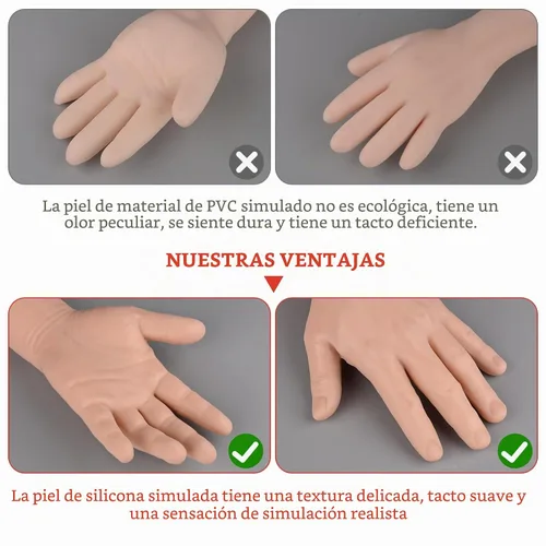 Vista 5 de Kit de práctica de flebotomía SimCoach para entrenamiento de inyección, kit de práctica IV con brazo de flebotomía, kit de práctica de venopunción