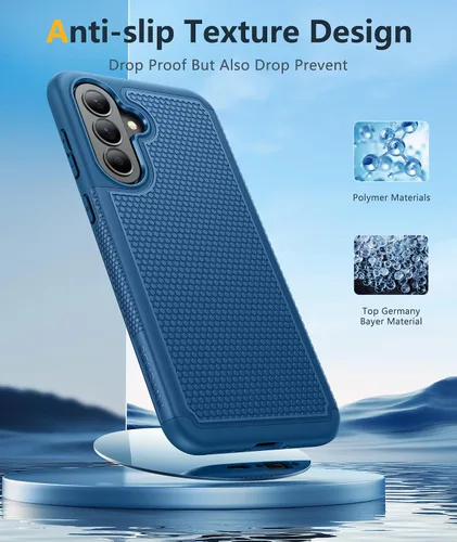 Vista 699 de FNTCASE Funda para iPhone 17 Pro: Fundas delgadas translúcidas de color azul claro compatibles con MagSafe, protección completa de la cámara