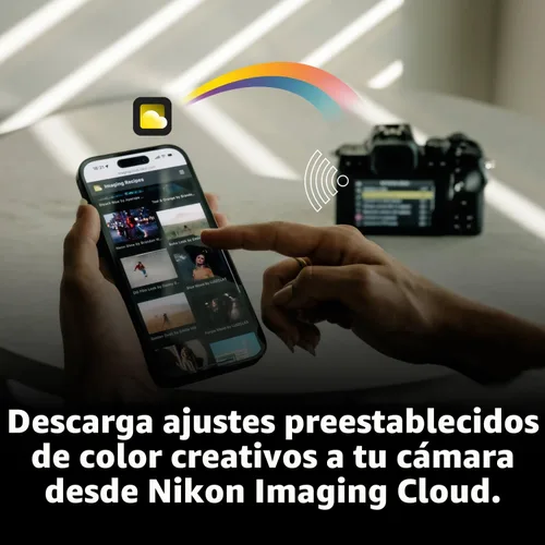 Vista 10 de Nikon Z50 II Cámara compacta sin espejo para fotos fijas/vídeo con preajustes de color fáciles y Compartir fotos inalámbrico Modelo Nikon USA