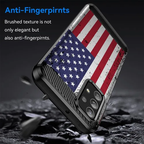 Vista 3 de CasesOnDeck Funda compatible con Samsung Galaxy A23 5G / A23 - Funda de TPU flexible y suave y ajustable con protección contra golpes