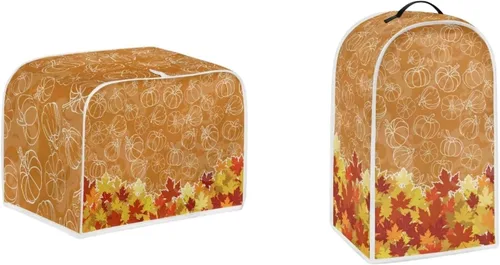 Vista 20 de Cubiertas para tostadoras de murciélagos de 2 rebanadas, protectores decorativos a prueba de polvo, cubiertas de tostadora, resistentes a
