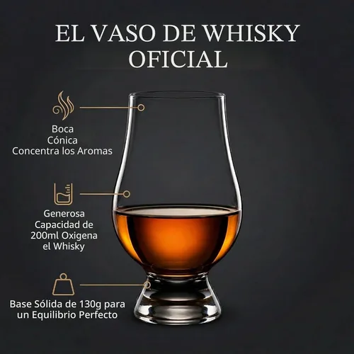 Vista 5 de GLENCAIRN Vaso de whisky, juego de 6 unidades en paquete comercial