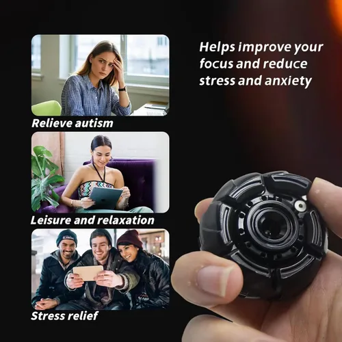 Vista 4 de Juguetes Fidget para adultos EDC Fidget Slider Metal EDC Juguetes para adultos Juguetes geniales para ansiedad y estrés, TDAH Cool Gadgets Oficina