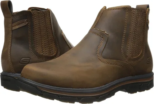 Vista 12 de Skechers - Botas Dorton para hombre, con calce relajado