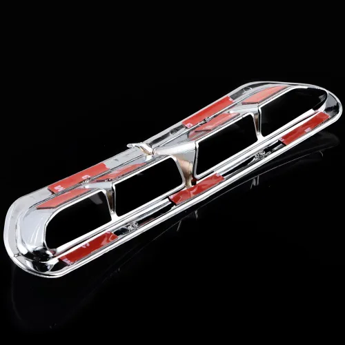 Vista 4 de ANZIO - Ventilador de carenado cromado compatible con Harley 14-18 Touring Electra Street Glide Trike FLHTCUTG