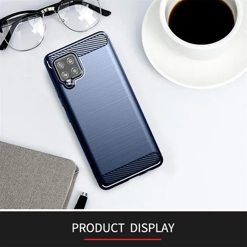 Vista 5 de Asuwish Funda compatible con Samsung Galaxy A42 5G y protector de pantalla de vidrio templado, accesorios para celdas, fundas delgadas y suaves