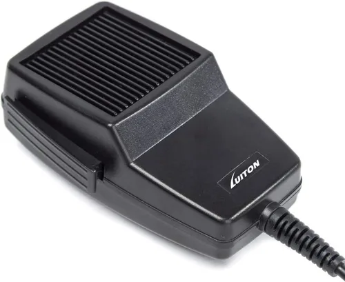 Vista 2 de Micrófono CB de 4 pines con cancelación de ruido CB Radio Mic para Cobra/Uniden/Workman/Midland/Galaxy Stryker Retevis CB Radio (paquete de 1)