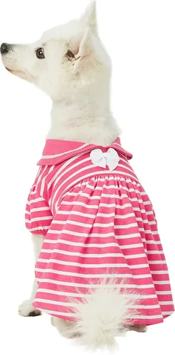 Vista 12 de Blueberry Pet - Más de 10 patrones de la colección floral – collares de perro, arneses, correas, vestidos-arnés o juguetes Rosa (Lovely Pink)