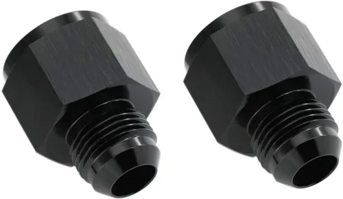 Vista 10 de 1/8 NPT hembra a -3 AN AN3 macho Flare Thread Expander adaptador Expander Accesorios de manguera Aluminio Negro