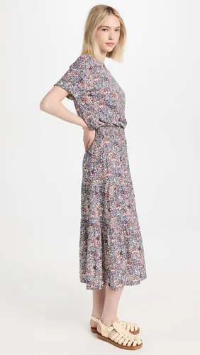 Vista 4 de Nation LTD Vestido campesino casual Martine para mujer