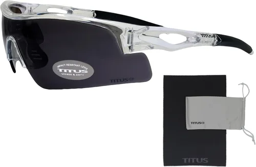 Vista 15 de TITUS G20 Smoke Safety Glasses Shooting Eyewear Protection ANSI Z87+ Negro