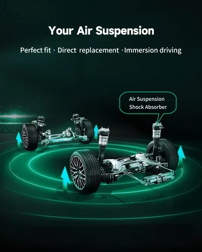Vista 5 de SCITOO Bloque de válvula de suspensión de aire para Audi para A6 2012-2018, Audi para A6 Quattro 2012-2018, Audi para A7 2016-2018, Audi para A7