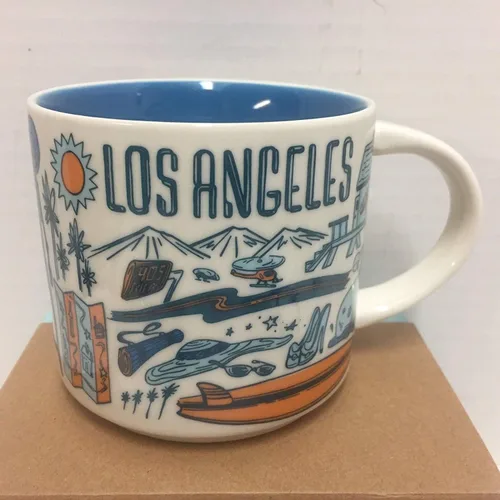 Vista 3 de Starbucks Taza de café - Been There Series Across The Globe (Los Ángeles)
