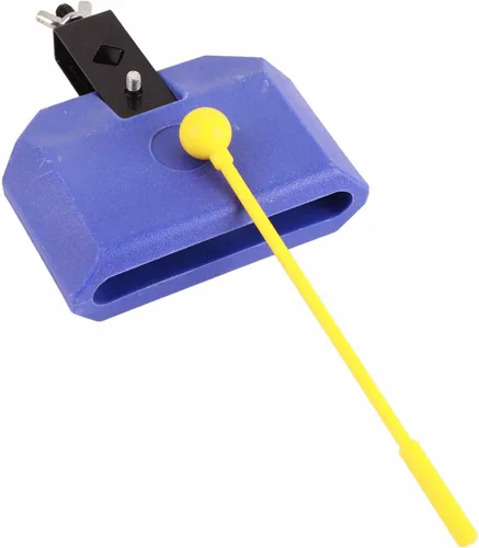 Vista 2 de Plastic Percussion Instruments Block, Jam Block Latin Percussion Block Compatible with Latin Drum Instrument