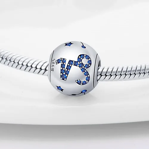 Vista 43 de Pandach 12 dijes de cumpleaños con signo del zodiaco de plata de ley 925 con piedra natal para mujer, pulsera, collar, pulsera, regalo para mujeres