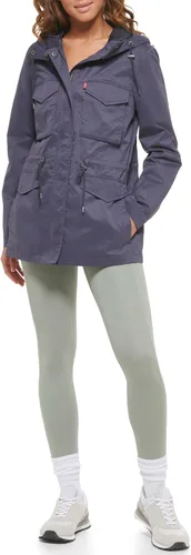 Vista 4 de Levi's Chaqueta militar con capucha de cuatro bolsillos Plus para mujer
