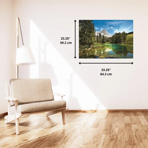 Vista 5 de Clementoni - 31680 - Colección - El Lago Azul - 1500 Piezas, Multicolor