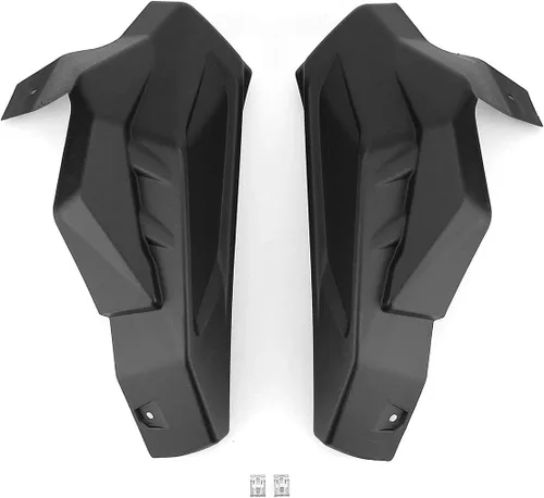 Vista 8 de HAKA TOUGH Cubierta de plástico con moldura de jaula trasera para Can Am Maverick X3 / X3 Max 2017-2022, accesorios de placa de protección de pilar