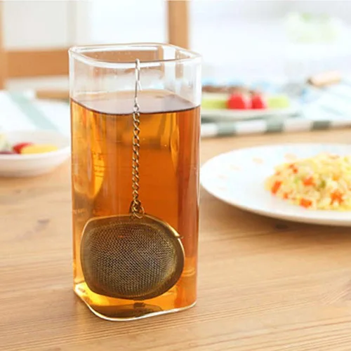 Vista 6 de Tea Steeper, 2 unidades de infusor de té de malla, filtro de té de alta calidad, difusor de intervalo de té con gancho de cadena extendido