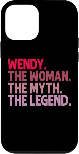 Vista 12 de Funda de cumpleaños personalizada para iPhone 15 Wendy The Woman The Myth The Legend
