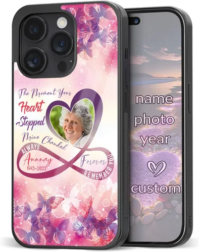 Vista 10 de Regalos de imagen personalizados para iPhone 11, 12, 13, 14 Pro Max Plus Mini X 7 8 SE, para Samsung Note 7, 8, 9, 10, 20, S21, S22 Ultra Plus
