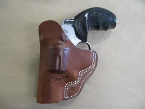 Vista 2 de Azula IWB - Funda de piel para Smith & Wesson S&W N Frame 4 pulgadas Barrel Revolver TAN mano derecha