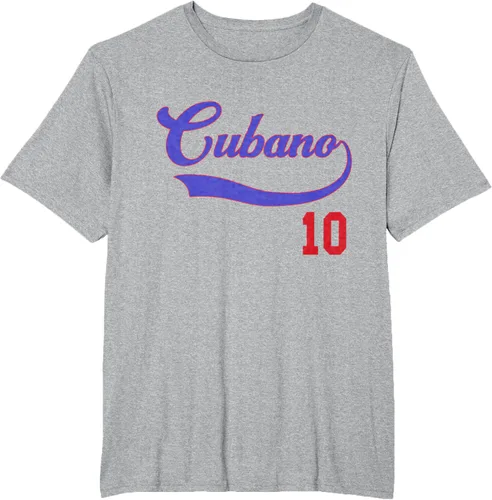 Vista 25 de Camiseta de hombre Cubano de Béisbol con argot Asere Cubano Cuba, Blanco, S
