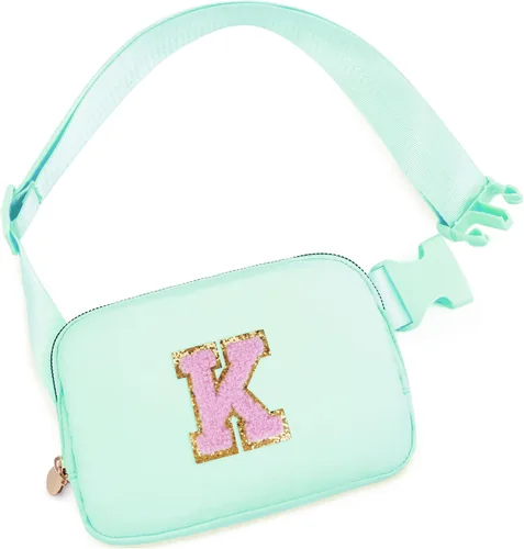 Vista 115 de Bolsa de cinturón para niñas y mujeres, bolsas cruzadas, riñonera, riñonera personalizada, Negro, Small