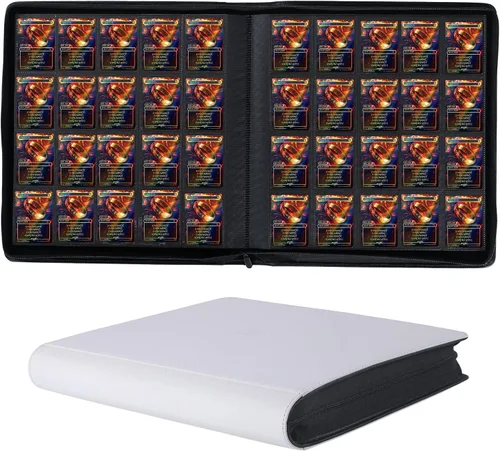 Vista 6 de Carpeta de tarjetas coleccionables de 2000 bolsillos (NEGRO)