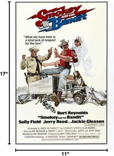 Vista 2 de Posterazzi Póster de la película Smokey And The Bandit Masterprint (11 x 17)