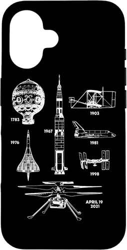 Vista 28 de iPhone 11 Ingenuity Mars Helicóptero Histórico Primera Evolución De Vuelo Caso