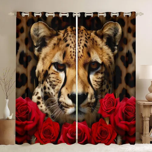 Vista 13 de Erosebridal Cortinas de baloncesto de béisbol, fútbol, rugby, tratamiento de ventanas para niños, niñas, adolescentes, con temática de deportes