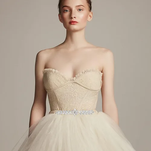 Vista 5 de 8 piezas de apliques de diamantes de imitación de cristal plateados para planchar con apliques de fijación en caliente para vestido de novia vestido