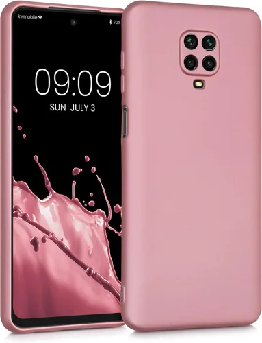 Vista 74 de kwmobile Funda compatible con Xiaomi Redmi Note 9S / 9 Pro / 9 Pro Max - Funda protectora de silicona TPU suave y delgada - Negro mate