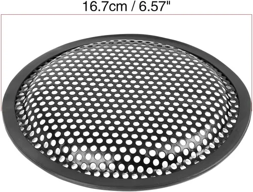 Vista 3 de X AUTOHAUX Protector de cubierta de parrilla de gofres para altavoz