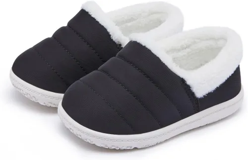 Vista 3 de BMCiTYBM Zapatos de bebé niño niña bebé zapatillas de invierno cálido antideslizante primeros caminantes 6-24 meses