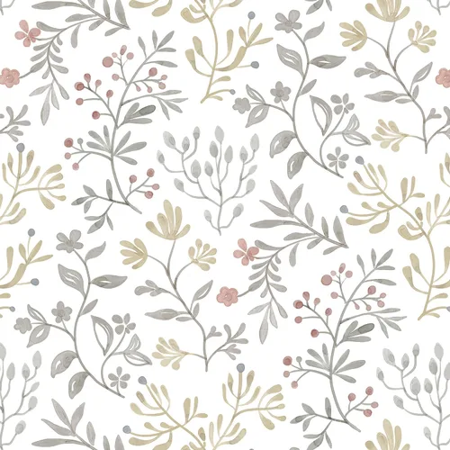 Vista 10 de Orainege Papel tapiz floral para despegar y pegar, papel de contacto bohemio de 16.9 x 118.1 pulgadas, papel de pared autoadhesivo extraíble