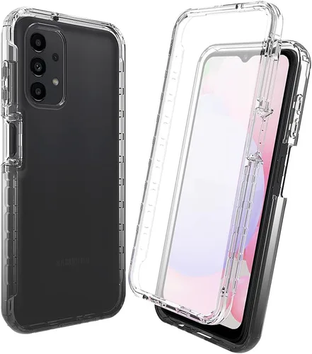 Vista 34 de Funda para Google Pixel 6A, funda a prueba de golpes con protector de pantalla para Google Pixel 6A 5G G1AZG GX7AS GB62Z GB17L, color negro
