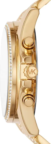 Vista 3 de Michael Kors Whitney - Reloj de acero inoxidable con detalles ostentosos