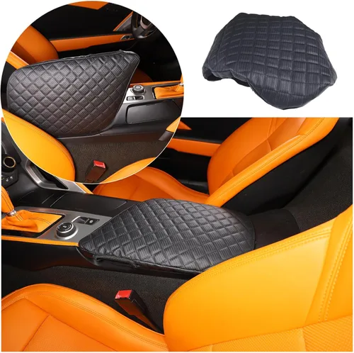 Vista 9 de Almohadilla de consola central automática, almohadilla de consola central de poliuretano para Chevrolet Corvette C7, accesorios interiores, funda
