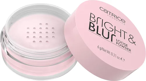 Vista 11 de Catrice Polvo fijador suelto Bright & Blur Sin fragancia, ligero, acabado difuminador instantáneo Vegano y libre de crueldad (020 Rosa suave)