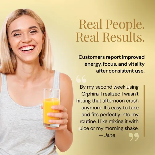 Vista 8 de Orphira - Suplemento liposomal líquido NAD+ - 10 veces mejor absorción para energía celular, claridad mental, envejecimiento saludable y apoyo