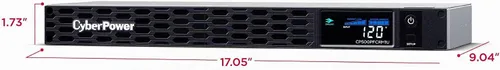 Vista 4 de CyberPower CP500PFCRM1U PFC Sinewave UPS Battery Backup and Surge Protector